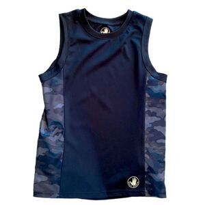 BODY GLOVE Tank Boy’s Size 7 Camouflage Black Gray Green.